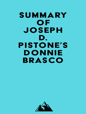 cover image of Summary of Joseph D. Pistone's Donnie Brasco